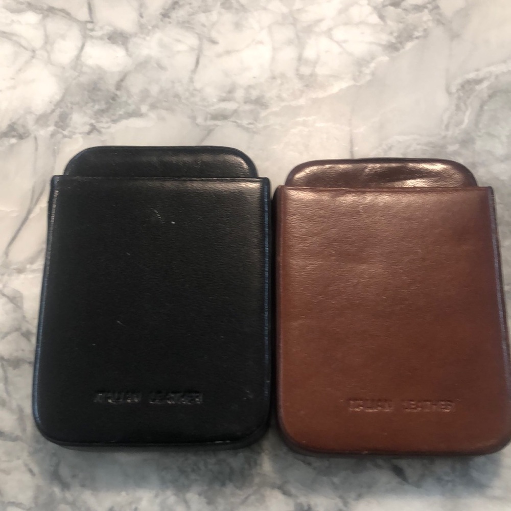 Vintage danier leather card holders